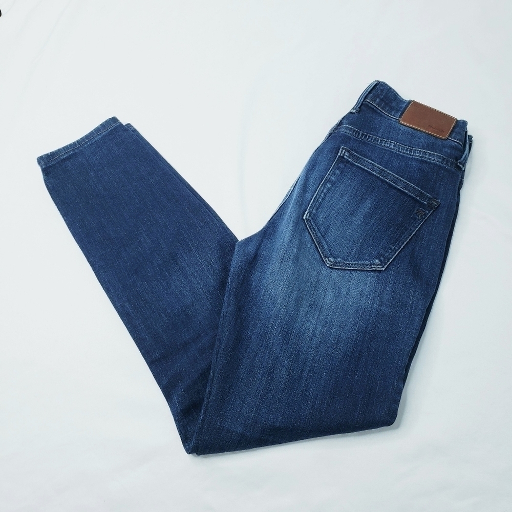 *Last Chance* Madewell Denim Skinny Jeans Medium Wash Cotton Blend Size 25